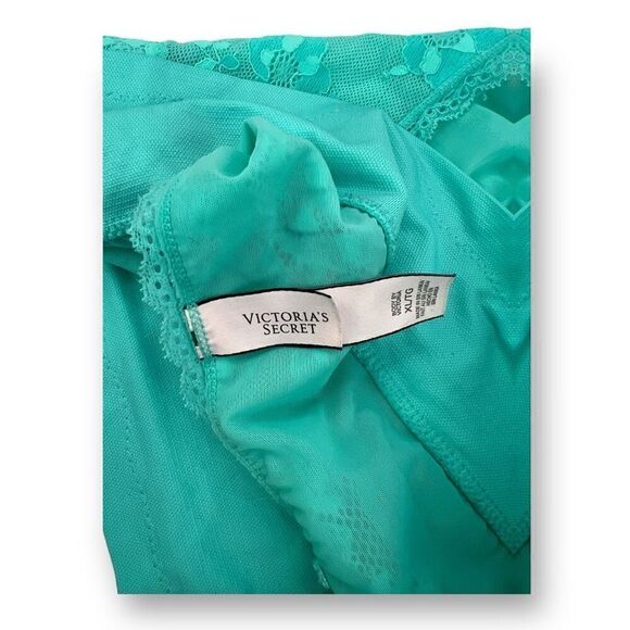 Victorias Secret Body By Victorias Green Lace Bralette Size Extra Large - Picture 6 of 6